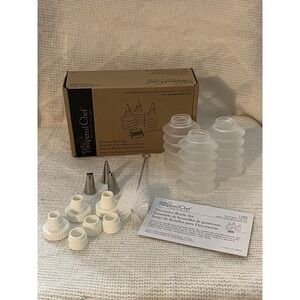 Pampered Chef Easy Accent Decorator Bottle‎ Set #1585 Cookie Cake Decorating
